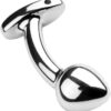 Curved Anal Plug Stainless Steel